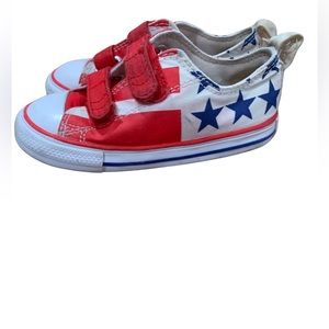 Converse toddlers unisex stars & stripes low 9c